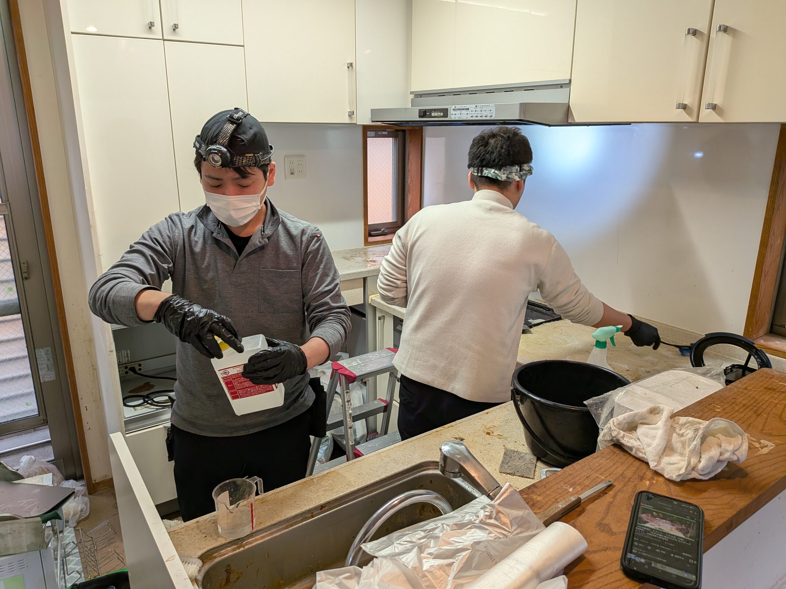 東京都江戸川区リピーターK様ご自宅のスペシャル在室ハウスクリーニング・エアコンクリーニング・窓クリーニング・水周りプレミアムクリーニングを11人×2日間で実施しました！